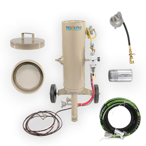 Clemco 24775 - B/Mach Aerolyte Pool Pal 1CF Complete Package
