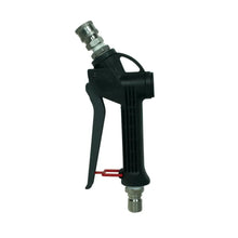 Load image into Gallery viewer, MTM Hydro HydroJet Soft Wash Spray Gun with Stainless Quick Connects, 1/2 plug inlet x 1/4 coupler outlet - 10.6002