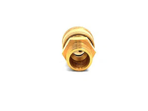 3/8" QC Brass Coupler x  M22 M 15mm Plug