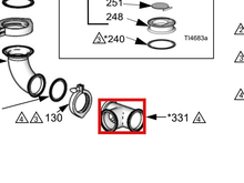 Load image into Gallery viewer, Graco 249893 Fitting, Tee, Sanitary, 1590, 3a, 2 - highlighted in parts diagram
