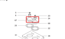 Load image into Gallery viewer, Graco 24A620 Kit, Reservoir,tsl,2.5-25cc - highlighted in parts diagram