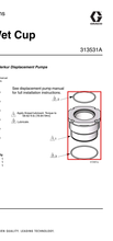 Load image into Gallery viewer, Graco 24A812 Kit, Housing,packing,150cc - highlighted in parts diagram