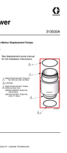 Load image into Gallery viewer, Graco 24A826 Kit, Cylinder,lower,125cc - highlighted in parts diagram