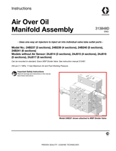 Load image into Gallery viewer, Graco 24B237 Air Oil Series Valves - 3-Section Manifold Assembly - highlighted in parts diagram