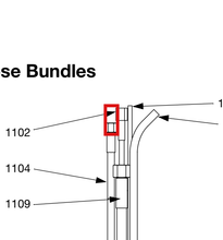 Load image into Gallery viewer, Graco 24C541 Hose,cpld,1/8,3000 Psi,53 Ft - highlighted in parts diagram