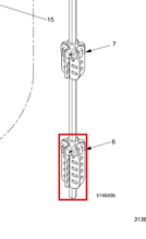 Load image into Gallery viewer, Graco 24C861 Agitator, Long Arm,subassembly - highlighted in parts diagram
