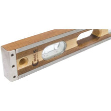 Load image into Gallery viewer, Marshalltown 24CLEVC 24" Crick 3 Piece Wood Level - Clear Vials