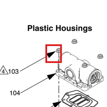 Load image into Gallery viewer, Graco 24D038 KIT, 1050P, REMOTE VALVE, CONV. - item 103 highlighted in the Graco 406827EN-A parts diagram