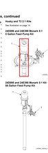 Load image into Gallery viewer, Graco 24D102 Kit,husky 1040(fluid) - highlighted in parts diagram