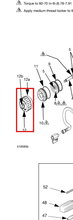 Load image into Gallery viewer, Graco 24D295 Kit, Piston Lock, Ep - highlighted in parts diagram