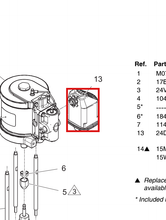 Load image into Gallery viewer, Graco 24D642 Muffler 3/4 npt, polypropylene - highlighted in parts diagram