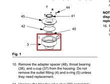 Load image into Gallery viewer, Graco 24E318 Kit,wetcup,replacement - highlighted in parts diagram