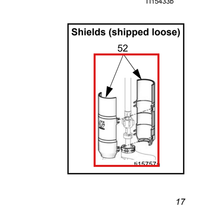 Load image into Gallery viewer, Graco 24F253 KIT,SHIELD,E-FLO - item 52 highlighted in the Graco 3A0539EN-M parts diagram