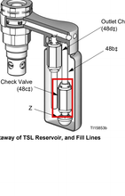 Load image into Gallery viewer, Graco 24F404 TSL Check Valve Repair Kit for 4-Ball Lowers - highlighted in parts diagram