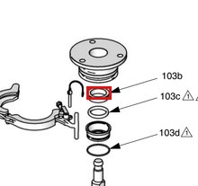 Load image into Gallery viewer, Graco 24G556 Kit,repair, Pump,12 - highlighted in parts diagram