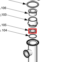 Load image into Gallery viewer, Graco 24G752 Lower, 6 - highlighted in parts diagram