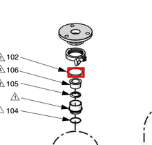 Load image into Gallery viewer, Graco 24G753 Lower, 6 - highlighted in parts diagram