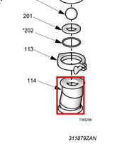 Load image into Gallery viewer, Graco 24G855 Kit,2150 To 3150 Adapter - highlighted in parts diagram