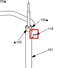 Load image into Gallery viewer, Graco 24G857 Kit,con .125 Npt/.375 Ptc Sst - highlighted in parts diagram