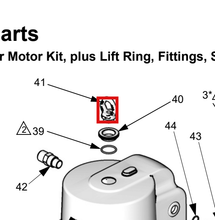 Load image into Gallery viewer, Graco 24J764 Kit, Air Motor, 6.0 - highlighted in parts diagram