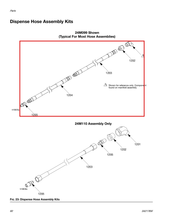 Load image into Gallery viewer, Graco 24M099 Kit,hose,3/8x15,cs,b,lam - highlighted in parts diagram