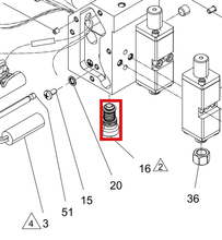 Load image into Gallery viewer, Graco 24P275 Kit,filter,gun,80 Mesh - highlighted in parts diagram