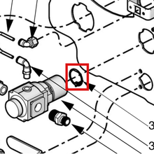 Load image into Gallery viewer, Graco 24P813 KIT,CLIP, GROUND - item 325 highlighted in the Graco 3A7004EN-C parts diagram