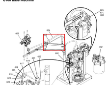 Load image into Gallery viewer, Graco 24S006 Kit, Hose, Lv - highlighted in parts diagram