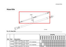 Load image into Gallery viewer, Graco 24T086 Exactablend Agp Hose,assy,dispenser,lv - highlighted in parts diagram