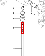 Load image into Gallery viewer, Graco 24T523 Kit,fluid Fitting - highlighted in parts diagram