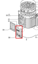 Load image into Gallery viewer, Graco 24T872 Board, Circuit, Assy, G3 Pro - highlighted in parts diagram