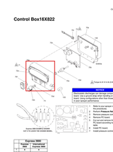 Load image into Gallery viewer, Graco 24U346 Cover, Control, Gmax, STD - highlighted in parts diagram