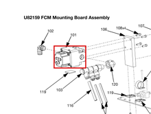 Load image into Gallery viewer, Graco 24U821 E/P Programmed Regulator Module - highlighted in parts diagram