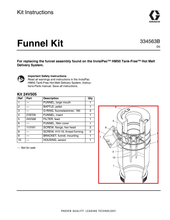 Load image into Gallery viewer, Graco 24V505 HM25 Funnel ASM Kit - highlighted in parts diagram