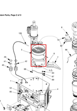 Load image into Gallery viewer, Graco 24V542 Melter Assembly Pump Kit - highlighted in parts diagram