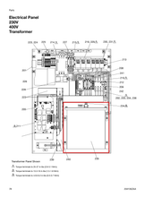 Load image into Gallery viewer, Graco 24V718 Transformer,multi-tap/230v,6kva,tof - highlighted in parts diagram