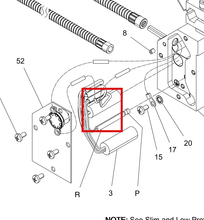 Load image into Gallery viewer, Graco 24V789 Kit, Heaters, 400w 1.5l - highlighted in parts diagram