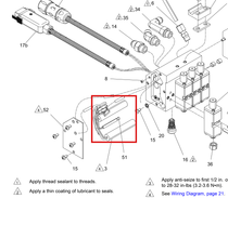 Load image into Gallery viewer, Graco 24V791 Kit, Heaters, 400w, 2.75lg - highlighted in parts diagram