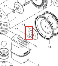 Load image into Gallery viewer, Graco 24W210 Polypropylene Fluid Cover Kit - highlighted in parts diagram