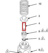 Load image into Gallery viewer, Graco 24W476 Needle, Valve - highlighted in parts diagram