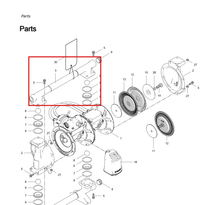 Load image into Gallery viewer, Graco 24W838 Kit, 1050hp, Sst Bsp Outlet - highlighted in parts diagram