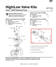Load image into Gallery viewer, Graco 24W950 Kit, 1050hp, Hi-lo Valve Spool - highlighted in parts diagram