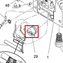 Load image into Gallery viewer, Graco 24X046 KIT, OT REPLACEMEMT - item 29 highlighted in the Graco 334627EN-S parts diagram