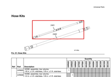 Load image into Gallery viewer, Graco 24X092 Agp Hose,assy,dispenser,lv - highlighted in parts diagram
