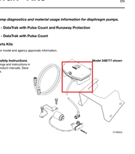 Load image into Gallery viewer, Graco 24Y306 Endura-Flo 4D350 DataTrak Conversion Kit, Includes replacement air valve compatible with solenoid - highlighted in parts diagram