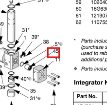 Load image into Gallery viewer, Graco 24Y516 Valve, Check, Acid - highlighted in parts diagram