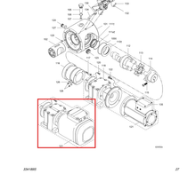 Load image into Gallery viewer, Graco 24Y520 Kit,sew Gearmotor - highlighted in parts diagram