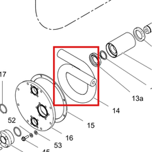 Load image into Gallery viewer, Graco 24Y800 KIT,HOSE, I10 NBR - item 14 highlighted in the Graco 3A4065EN-C parts diagram