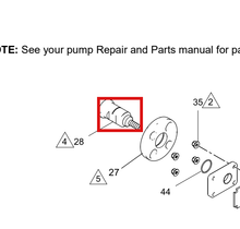 Load image into Gallery viewer, Graco 24Y820 Kit,barb I26 Pvdf - highlighted in parts diagram