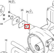 Load image into Gallery viewer, Graco 24Y828 Kit,hose Clamp,solotech 30 - highlighted in parts diagram